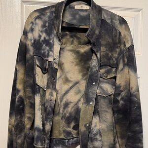 NATURAL LIFE Tie-Dye Jacket